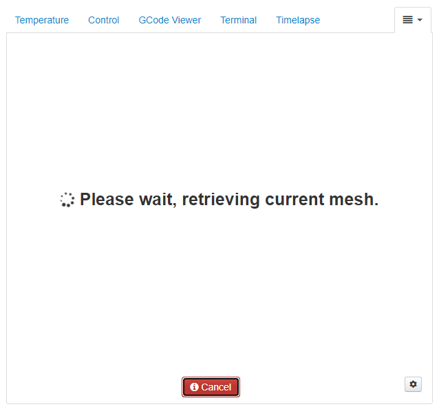 Retrieving current mesh